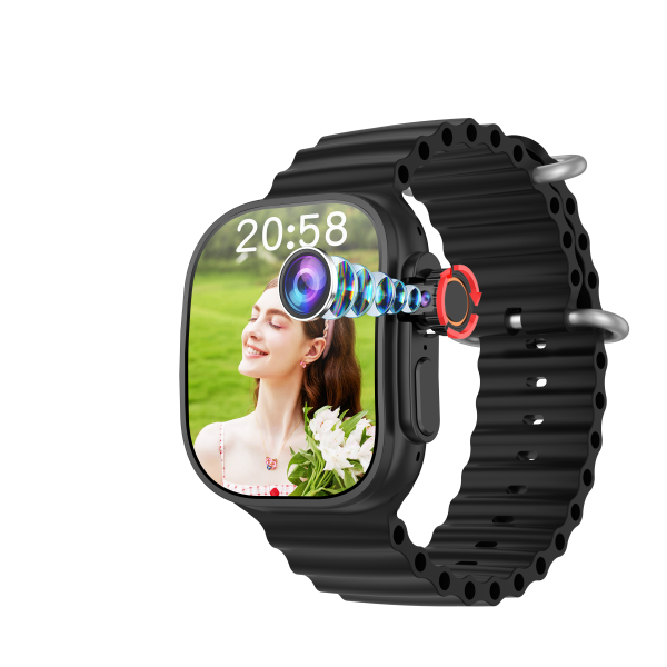 Bawo B33 Built-in GPS Smart Watch BT Calling Waterproof AMOLED Screen - Image 4
